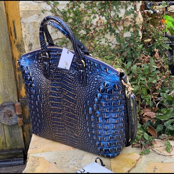 NWT Brahmin Lazuli Large duxbury leather satchel - Picture 8 of 8